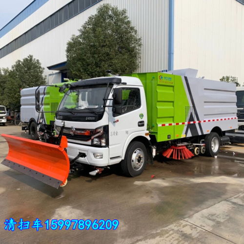 東風吸塵式掃路車 高效清潔的城市衛士